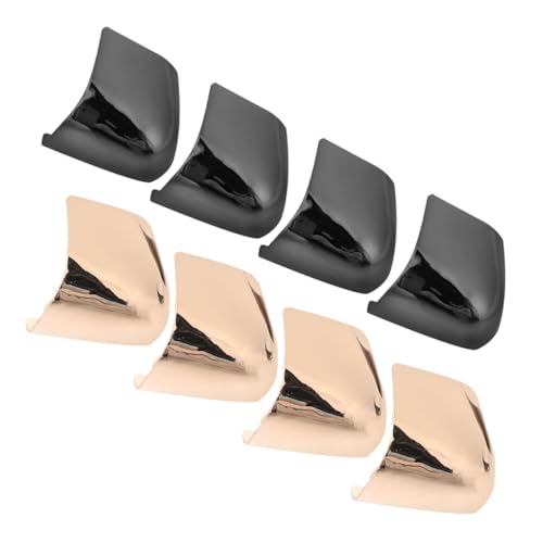 PACKOVE 4 Paare Metall High Heels Schuhspitzen Schutzkappen Schuhspitzenschutz Dekorativ Robust für Spitzschuhe Anti kick Schuhschutz Stilvolle Schuhkappen für Damen von PACKOVE