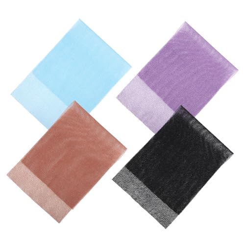 PACKOVE 4 Stück Afrikanisches Peeling-Netz Körperwäscher Peeling-Körperpeeling Waschbad tief Männer Frauen Peelingtücher für den Körper Peeling-Rückenwäscher Badetuch Nylon von PACKOVE