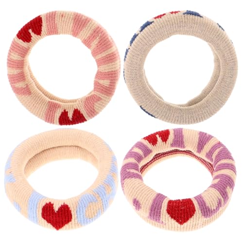 PACKOVE 4 Stück Handtuchringe Mit Breiter Kante Haarring Farbe Damen Weiches Tuch Haarseile Haarschmuck Für Zöpfe Valentinstags Haarschmuck Herz Haarseil Zufällige Farbe PACKOVE 4 Stück Handtuchringe Mit Breiter Kante Haarring Farbe Damen Weiches Tuch Haarseile Haarschmuck Für Zöpfe Valentinstags Haarschmuck Herz Haarseil Zufällige Farbe von PACKOVE