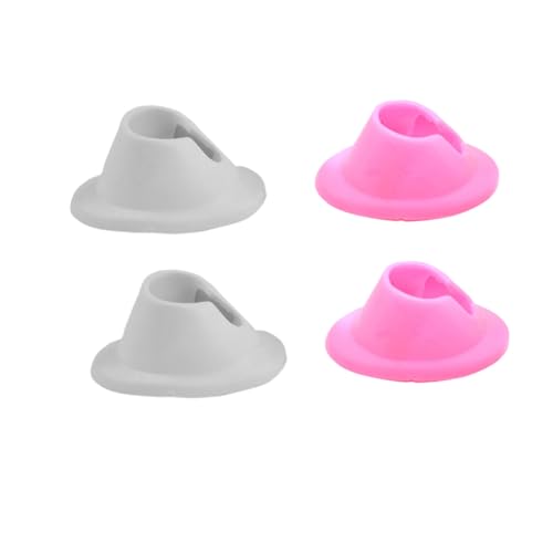 PACKOVE 4 Stück Nail Polish Bottle Base Halter aus Robustem Material Praktische Nagellackflaschenständer Weiß für Maniküre und Nail Art Zubehör zu Hause PACKOVE 4 Stück Nail Polish Bottle Base Halter aus Robustem Material Praktische Nagellackflaschenständer Weiß für Maniküre und Nail Art Zubehör zu Hause von PACKOVE