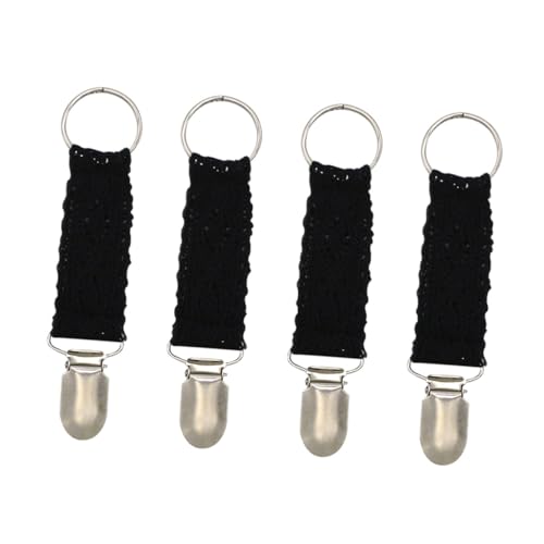 PACKOVE 4 Stück Spitze Hut Clip Handtaschen-hut-clip Hutclip Für Die Reise An Der Tasche Hutclip Für Unterwegs Reise-hut-clips Tasche Hut Halter Clip Draussen Fräulein Baumwolle Türclip von PACKOVE