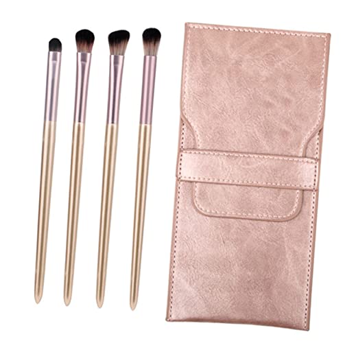 PACKOVE 4 Stück Teiliges Augen Make Up Pinselset mit Tragetasche Hochwertige Synthetische Lidschatten und Eyeliner Pinsel für Präzise Anwendung und Einfaches Reinigen für Täglichen PACKOVE 4 Stück Teiliges Augen Make Up Pinselset mit Tragetasche Hochwertige Synthetische Lidschatten und Eyeliner Pinsel für Präzise Anwendung und Einfaches Reinigen für Täglichen von PACKOVE