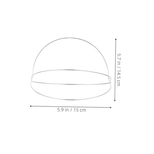 PACKOVE 4 Stück Teiliges Metall Basis Leichter Langlebiger DIY Haarreifrahmen Lagiger Kopfschmuck für Traditionelle Chinesische Hanfu Geeignet für Braut und Festtagsdekoration von PACKOVE