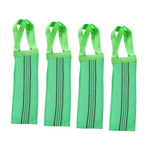 PACKOVE 4stücke Körperpeeling Für Dusche Rückenpeeling-handtuch Peeling-tool Peeling-handtuch Für Körper Peeling-körpertuch Peeling-rücken-duschhandtuch Peeling-waschlappen von PACKOVE