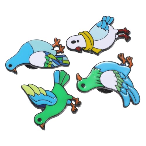 PACKOVE 4 Stück Metall Friedenstauben Broschen Für Damen Stilvolle Ebene Anstecknadeln Langlebig Und Lichtbeständig Schmuckaccessoire Für Kleidung Taschen Rucksäcke Jacken Und Hüte PACKOVE 4 Stück Metall Friedenstauben Broschen Für Damen Stilvolle Ebene Anstecknadeln Langlebig Und Lichtbeständig Schmuckaccessoire Für Kleidung Taschen Rucksäcke Jacken Und Hüte von PACKOVE