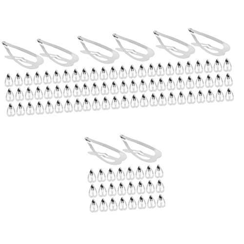 PACKOVE 400 Stk DIY-Liebes-BB-Clip haarklammer set haarspangen set Snap-Haarspangen für Mädchen Haarspange für dickes Haar Hochzeitsdekoration Haarspangen zum Stylen von Schnitten Einfach von PACKOVE