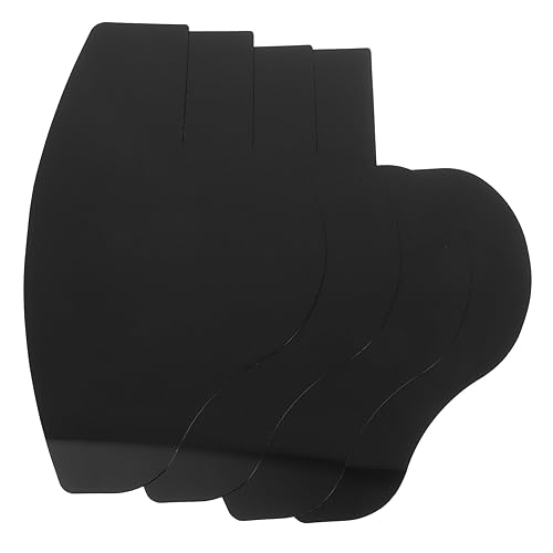 PACKOVE 4stücke Bart Gestaltung Werkzeug Haaransatz Design Karte Männer Bart Vorlage Für Haar Faser Spray Kunststoff Formungswerkzeug von PACKOVE