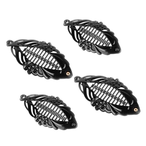 PACKOVE 4stücke Blumen Design Haarspangen Für Frauen Und Mädchen Bang Clips Einfache Haarspangen Beschädigung Rutschfeste Haar Clips Zum Fixieren von PACKOVE