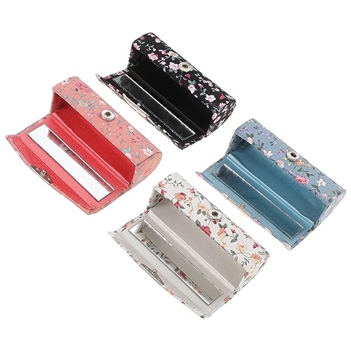 PACKOVE 4stücke Lippenstiftbox Besticktem Muster Organizer Für Lippenstifte Make-up Und Lipgloss Praktische Aufbewahrungsbox Für Zuhause Oder Kosmetikladen Schwarz Weiß Blau PACKOVE 4stücke Lippenstiftbox Besticktem Muster Organizer Für Lippenstifte Make-up Und Lipgloss Praktische Aufbewahrungsbox Für Zuhause Oder Kosmetikladen Schwarz Weiß Blau von PACKOVE