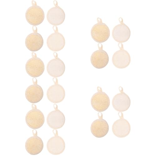 PACKOVE 5 Sätze Gesichtspeeling Pads Reinigungsschwämmchen Peeling Gesichtsbehandlung Für Frauen Schrubbborsten Sanfte Haut Dusch Gesichtspeeling Tiefes Gesicht Für 4 Stück * 5 von PACKOVE