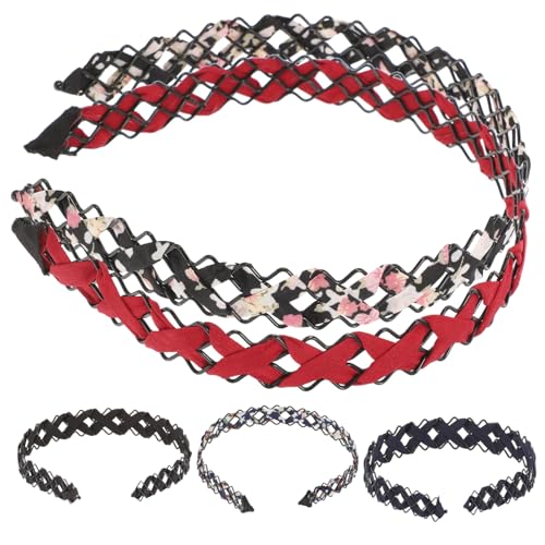 PACKOVE 5stücke Haarband Für Täglichen Gebrauch Schicke Haareinheiten Wiederverwendbares Stirnband Kompaktes Design Tragbar Für Damen Haushaltsstirnband Praktisches Accessoire Zartes von PACKOVE