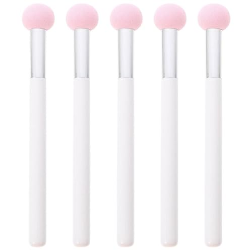 PACKOVE 5 Stück Schwamm Concealer Pinsel Pilzkopf Pinsel Concealer Make-Up Pinsel Schwamm Pulver Pinsel Make-Up-Tools Frauen von PACKOVE