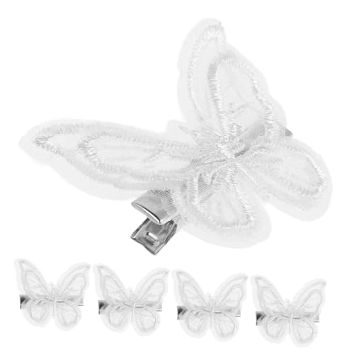 PACKOVE 5stücke Schmetterling Haarklammern Spitze Mit Für Damen Und Mädchen Süße Haaraccessoires Für Partys Hochzeiten Und Besondere Anlässe von PACKOVE