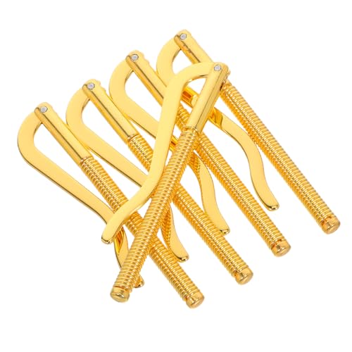 PACKOVE 5 Stück Teiliges Geldklammer Federmechanismus Langlebiger Ersatzclip für Geldscheine und Kreditkarten Federbelastete Geldklammer für Herren-geldbörsen Einfache Werkzeugfreie von PACKOVE