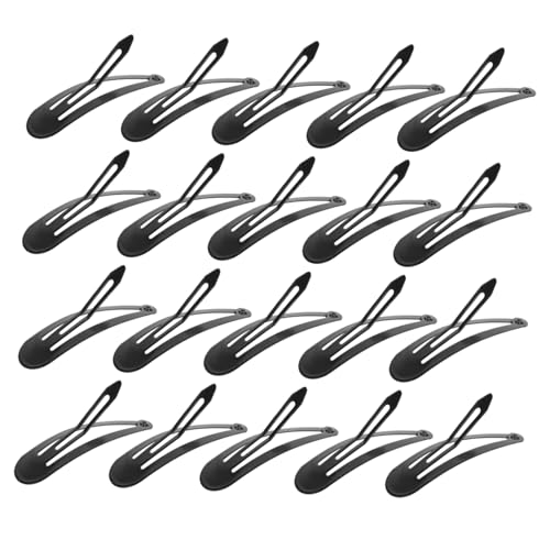 PACKOVE 50packung Haarklammern Aus Glänzend Schwarz Für Junge Mädchen Und Robust Haarfixierung Basteln Und Tägliche Anwendung von PACKOVE