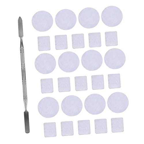 PACKOVE 56stücke Metallaufkleber Für Magnetische Make-up-paletten Aufkleber Make-up-tool Metallpalette von PACKOVE