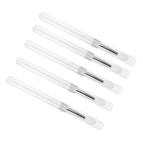 PACKOVE 5stücke Teiliges Lippenpinsel Mit Deckel Tragbarer Make-up Für Und Lidschatten Für Tägliche Und Professionelle Anwendungen von PACKOVE