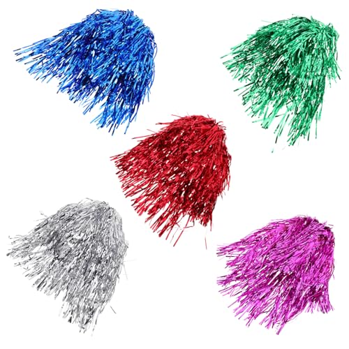 PACKOVE 5pcs Tinsel Party Perücken Kleid Glänzende Party Perücken Bunte Haarstück Für Maskerade Carnival Party Erwachsene Männer Frauen Cosplay Kopfbedeckung von PACKOVE