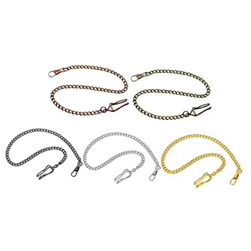 PACKOVE 5stücke Vintage Taschenuhr Ketten Legierung Lange Uhrenkette Für Männer Und Frauen Ergänzung Für Formelle Und Outfits PACKOVE 5stücke Vintage Taschenuhr Ketten Legierung Lange Uhrenkette Für Männer Und Frauen Ergänzung Für Formelle Und Outfits von PACKOVE