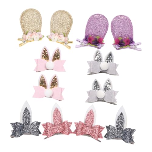 PACKOVE 6paare Ear Haarklammern Für Mädchen Süße Haaraccessoires Für Partys Hochzeiten Und Alltag Bunte Clips von PACKOVE