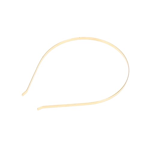 PACKOVE 6stücke Metall Haarreif Für Damen Einfacher Haarreif Aus Reinem Metall Goldenres Haarband Für Frauen Diy Haarschmuck Haarband Für Mädchen Frauen von PACKOVE