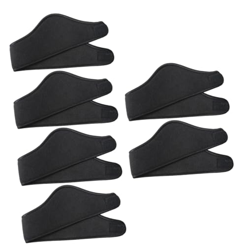 PACKOVE 6 Stk Ohrenwärmer Stirnband stirnband earmuffs Doppelschicht Stirnband Lauf Stirnband gestickt Hörmuschel Schweißband Ohrenschützer Männer und Frauen Schal Polyester von PACKOVE