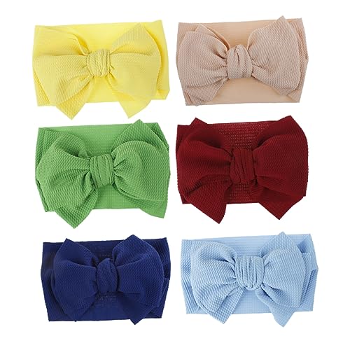 PACKOVE 6 Stück Haartheadblumen -set Haarschmuck Haarbänder Für Mädchen Kopftuch Mädchen Stirnband Kinderhaaraccessoires Für Mädchen Haarbänder Für Kleine Mädchen von PACKOVE