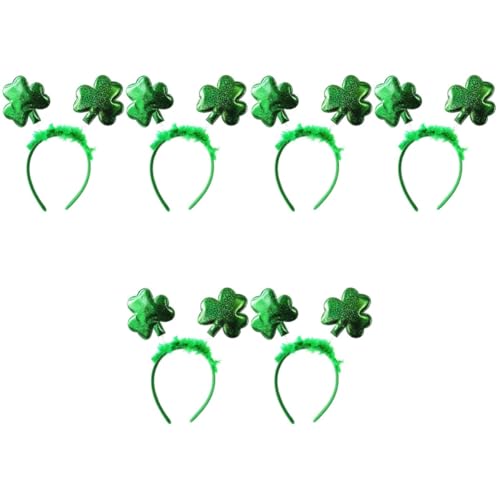 PACKOVE 6 Stk Party Süße Haarreifen St. Patricks Day Accessoire Irischer Festival-haarreifen Klee-haarreifen Irische Partybevorzugung Harte Stirnbänder Klee Kopfschmuck Bilden Uniform von PACKOVE