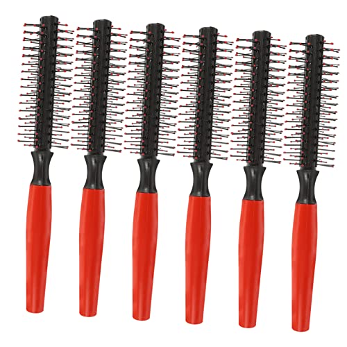 PACKOVE 6 Stück Rollkamm Haarbürste Lockenwickler Lockenwickler Für Die Nacht Friseurkamm Haarstyling Tools Damen Rollkamm Praktische Haarbürsten Bürste Lockenwickler Schwarz Pp von PACKOVE