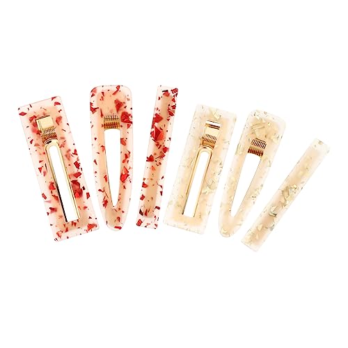 PACKOVE 6stücke Blumenhaarklammern Aus Acryl Seitenclip Haarspange Für Mädchen Und Frau Haarzubehör Passend Für Jede Jahreszeit Und Haarfarbe von PACKOVE