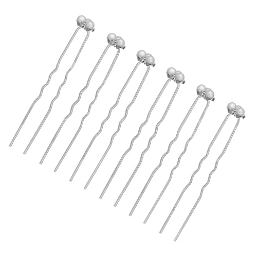 PACKOVE 6 Stück Teiliges Kreative Braut Haarnadeln mit Perlen und Strass Eleganter Haarschmuck für Hochzeiten Geeignet für und Mädchen aus Gefertigt PACKOVE 6 Stück Teiliges Kreative Braut Haarnadeln mit Perlen und Strass Eleganter Haarschmuck für Hochzeiten Geeignet für und Mädchen aus Gefertigt von PACKOVE