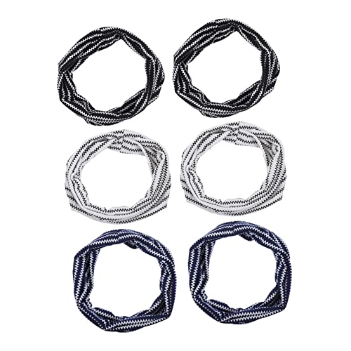 PACKOVE 6 Stück Teiliges Sport Stirnband für Damen Elastische Rutschfeste Haarbänder und Yoga Basketball und Fitness Atmungsaktive und Bequeme Haaraccessoires von PACKOVE