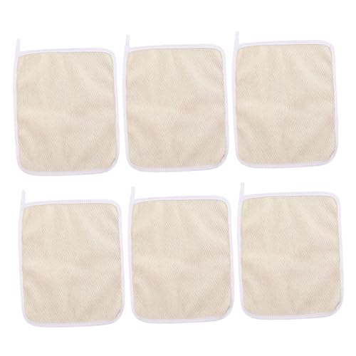 PACKOVE 6Stücke Peeling Handtücher aus Nylon Rückenschrubber und Waschhandtuch für Körperpflege Wiederverwendbar zur Entfernung Abgestorbener Hautzellen von PACKOVE