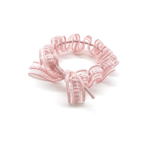 PACKOVE 6stücke Elastische Haargummis Mit Schleifen Haarschmuck Für Mädchen Haarband in Schwarz Weinrot Blau Und Hellgrün Für Elegantes Tägliches Styling von PACKOVE