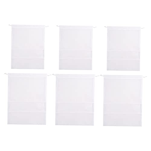 PACKOVE 6stücke Schuh-aufbewahrungs-Taschen Mit Kordelzug Für Reisen Und Haushalt Transparente Schuh-Speicher-Taschen Für Verschiedene Schuhe Und Kleidung Organizer Für Handtaschen Und von PACKOVE