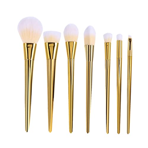 PACKOVE 7stücke Teiliges Make-up-pinsel Foundation Lidschatten Gesichts-make-up Und Puderpinsel Aus Hochwertigem Material Leichtgewichtig Für Portabilität Und Aufbewahrung Für von PACKOVE