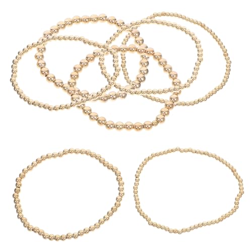 PACKOVE 7 Stück Teiliges Set Dehnbaren Perlenarmbändern Stapelbare Filigrane Armbänder für Frauen und Mädchen für Besondere Anlässe Wie Geburtstage Muttertag und Weihnachten von PACKOVE