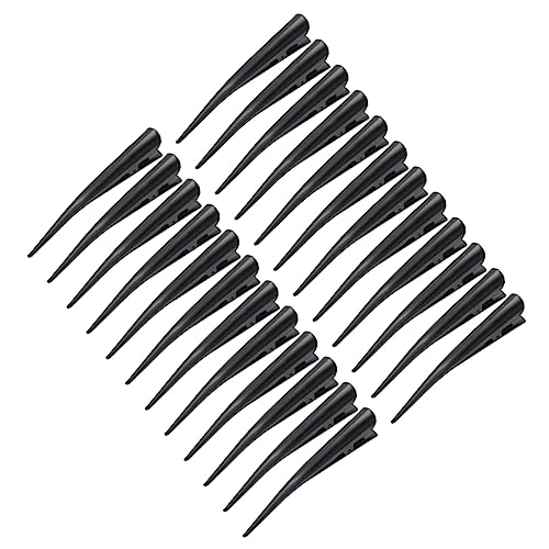 PACKOVE 72 Stk Haarstyling-clips Schwarze Krokodilklemme Haarspangen Für Frauen Haarspangen Aus Metall Profi-frisur Haarspange Aus Metall Braut Kopfschmuck Seitenclip Erwachsener von PACKOVE