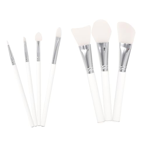 PACKOVE 7stücke Make-up Pinsel Mit Acryl Griff Für Foundation Augenbrauen Eyeliner Und Gesichts-make-up Wiederverwendbar Und Einfach Zu Reinigen von PACKOVE