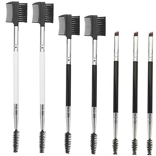 PACKOVE 7stücke Teiliges Doppelkopf-make-up-pinselset Aus Professionelle Schönheitswerkzeuge Für Augenbrauen Lidschatten Und Wimpern Für Salon Und Zuhause Hygienisch Und Langlebig von PACKOVE