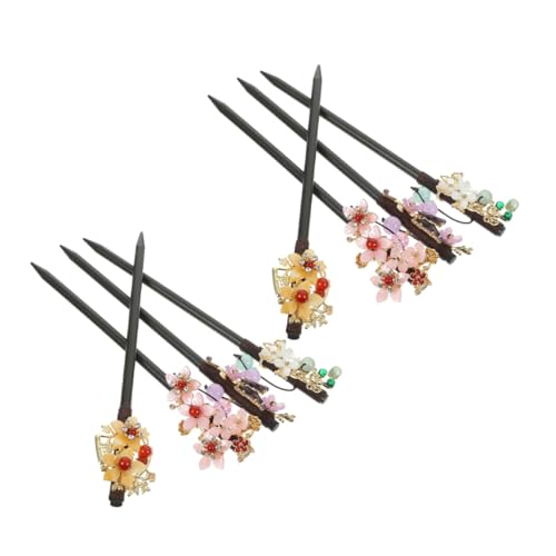 PACKOVE 8stücke Haarstäbchen Essstäbchen Für Haare Haarschmuck Haarknoten-accessoires Haarstäbe Für Dutts Formeller Haarschmuck Für Frauen Haarstab Vintage-haarstab Für Frauen Haarknotenst von PACKOVE