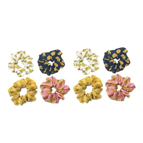 PACKOVE 8 Stück Dickdarm Haarseile Weiche Haargummis Für Frauen Mode Pferdeschwanz Ringe Strapazierfähige Haarscrunchies Bunte Haaraccessoires Für Alltag Und Partys von PACKOVE