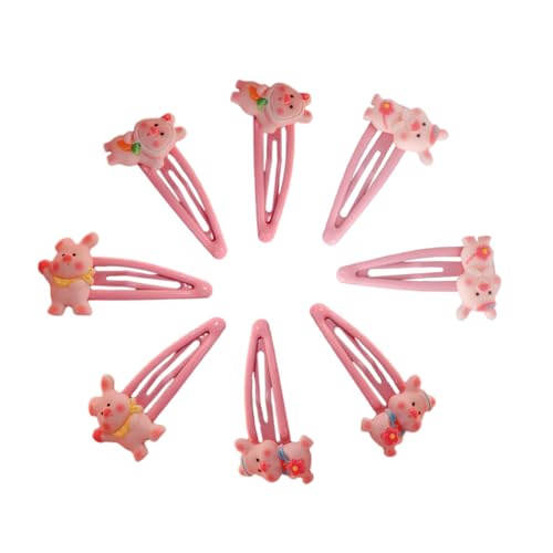 PACKOVE 8 Stück Teiliges Kreative Cartoon Schwein Haarklammern Niedliche Haarspangen für Mädchen für Partys und Besondere Anlässe PACKOVE 8 Stück Teiliges Kreative Cartoon Schwein Haarklammern Niedliche Haarspangen für Mädchen für Partys und Besondere Anlässe von PACKOVE