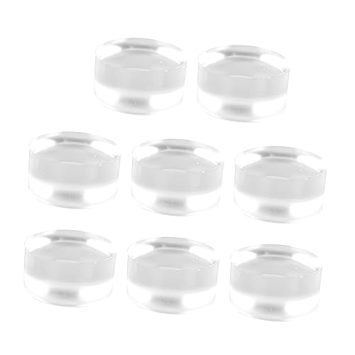 PACKOVE 8 Stück Teiliges Nagelkunst Stempel mit Transparenter Silikonoberfläche Nagelstempel für Maniküre im Salon für Diy zu Hause von PACKOVE