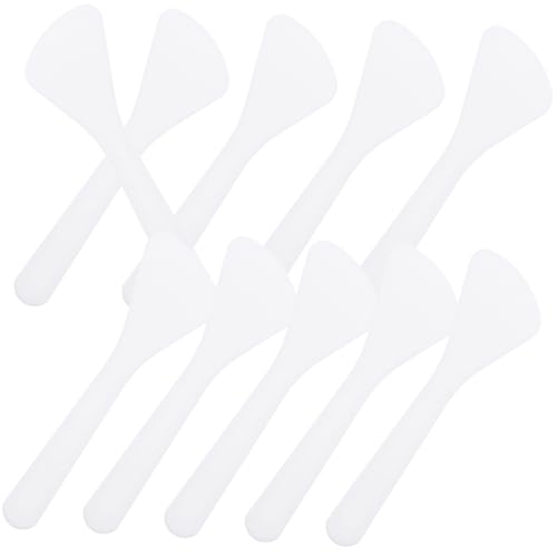 PACKOVE 80 Stück Kosmetikspatel für Gesichtscreme Leichte PP Löffel für Hautpflege und Diy Make Up zum Auftragen von Masken und Cremes Handlich und Reisebereit von PACKOVE