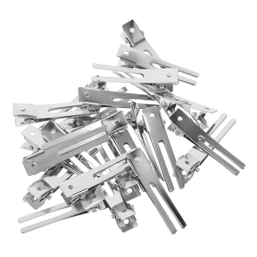 PACKOVE 80stücke Metall-haarspangen Zum Stylen Abteilen Krokodilklemmen Für Haare Kleine Entenschnabel-haarspangen Für Frauen Dreadlockklammern Mit Sicherem Griff von PACKOVE