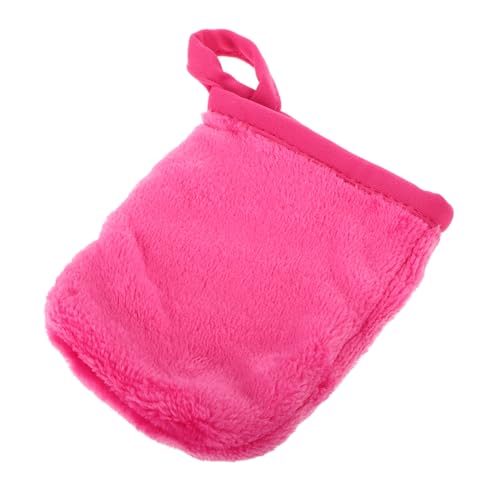 PACKOVE Abschminktücher Aus Mikrofaser Abschminkpads Wiederverwendbar Handtücher Für Das Gesicht Make-up-tücher Abschminktücher Für Das Gesicht Wiederverwendbare Gesichtspads Rosa Stoff von PACKOVE