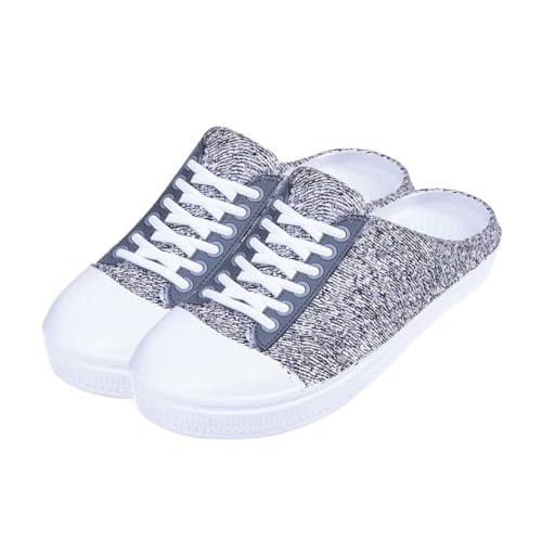 PACKOVE Atmungsaktive Rutschfeste Damen Sandalen mit Flexibler Leichte Langlebige Garten Strandslipper Bequeme Sommerschuhe für Alltag und Freizeit von PACKOVE