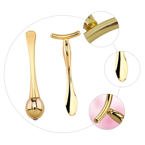 PACKOVE Augencreme-sticks Für Gesicht Und Augen Tragbarer Makeup-löffel Doppelseitiger Massage-roller Aus Zinklegierung Für Effektive Schwellungsreduktion Und Hautpflege PACKOVE Augencreme-sticks Für Gesicht Und Augen Tragbarer Makeup-löffel Doppelseitiger Massage-roller Aus Zinklegierung Für Effektive Schwellungsreduktion Und Hautpflege von PACKOVE