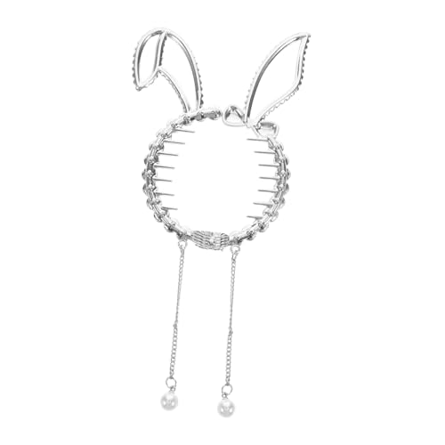 PACKOVE Ausgefallene Haarspangen Krallenklammern Für Damen Haarknoten Maker Haarspangen Für Damen Haar Accessoires Für Damen Pferdeschwanzhalter Haarstyling Accessoires Kaninchen von PACKOVE